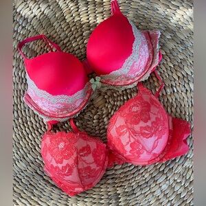 Victoria Secret “Dream Angel” Pish Up Bra Bundle